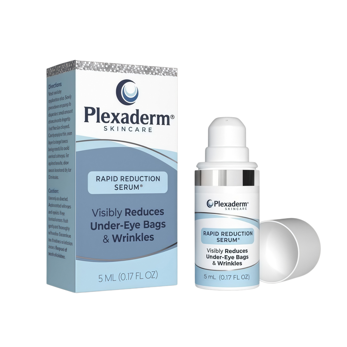 Plexaderm Rapid Reduction Serum - Visibly Reduces Under-Eye Bags & Wrinkles